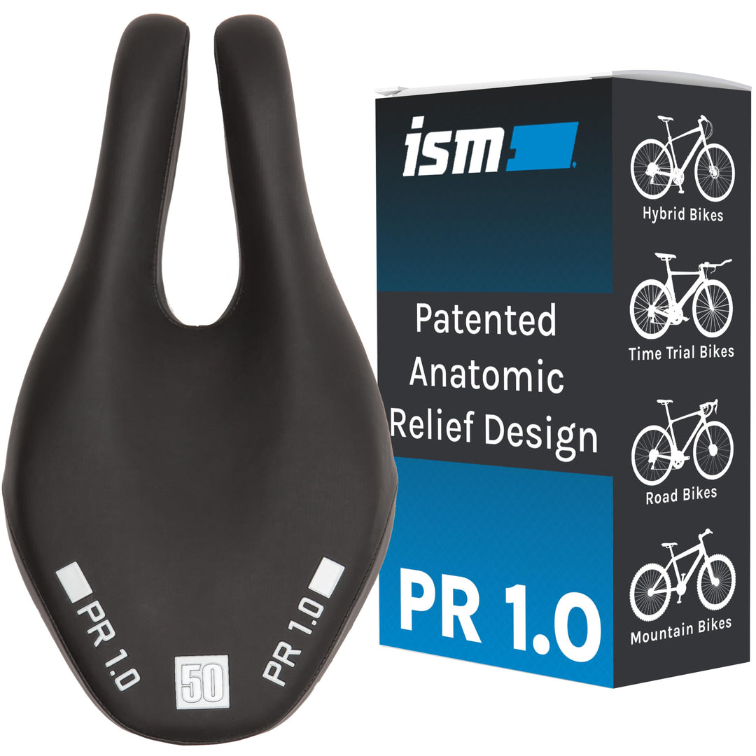 ISM Unisex – Erwachsene PR 1.0 Sattel, schwarz, One Size