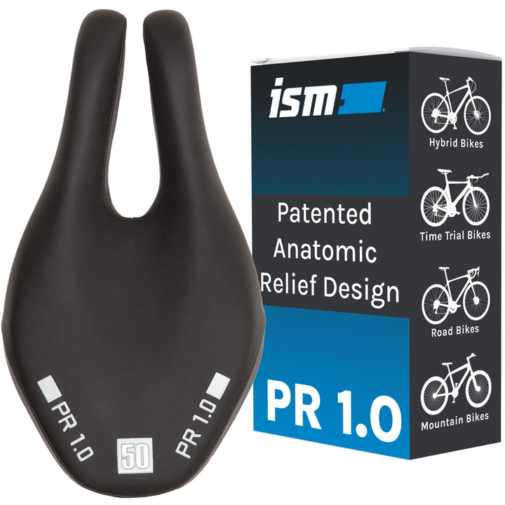 ISM Unisex – Erwachsene PR 1.0 Sattel, schwarz, One Size