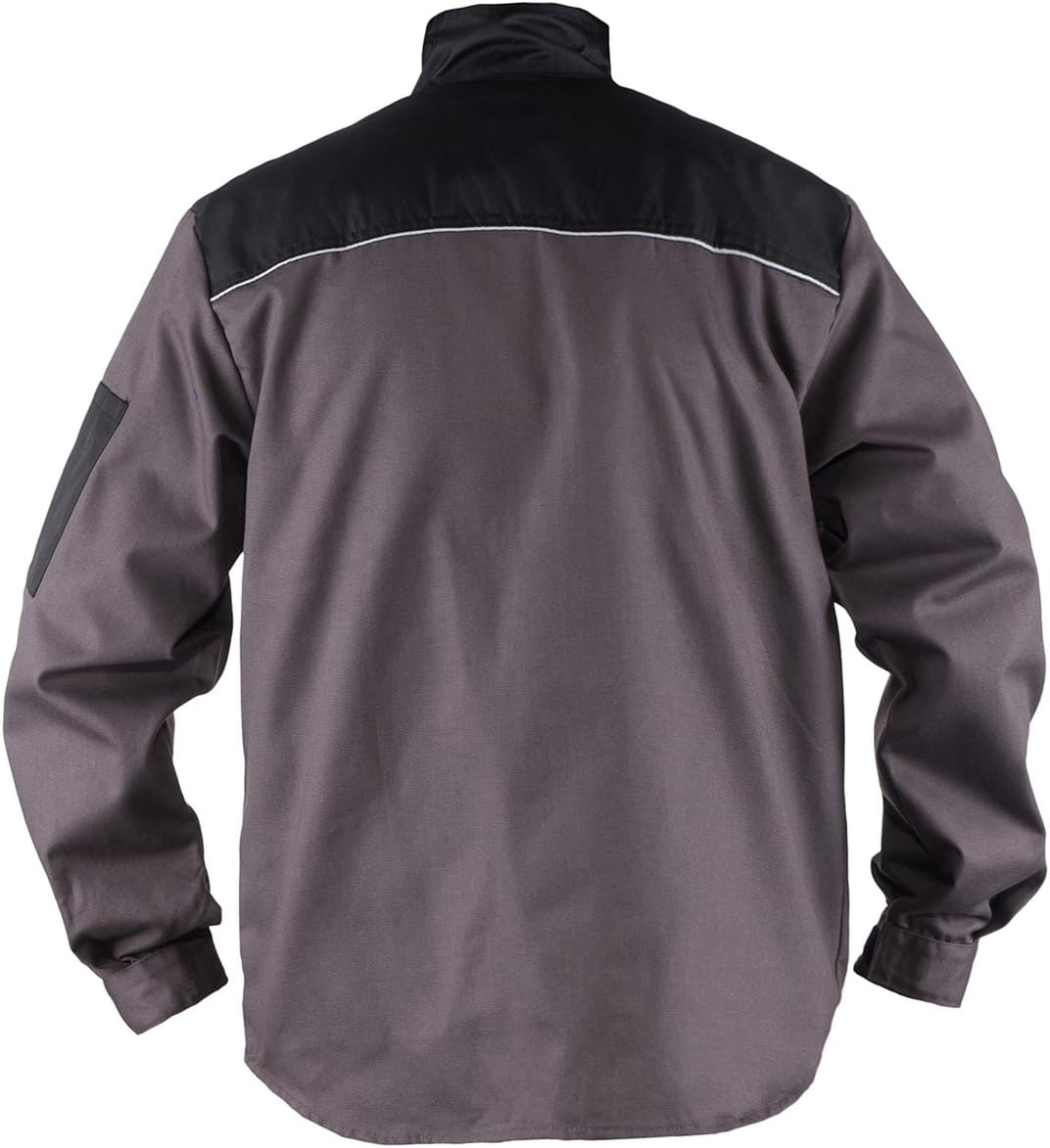 TMG® - Herren Bundjacke - strapazierfähig & leicht - Grau (XL)