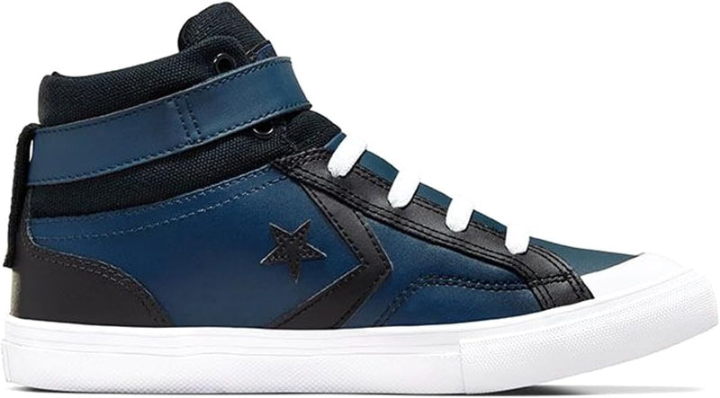 Converse Pro Blaze Strap Sneaker blu da bambino A04836C 31 EU Navy Black White, 31 EU Navy Black Whi