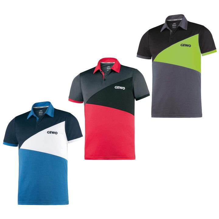 GEWO Hemd Anzio Poly, XXS Navy/Royal