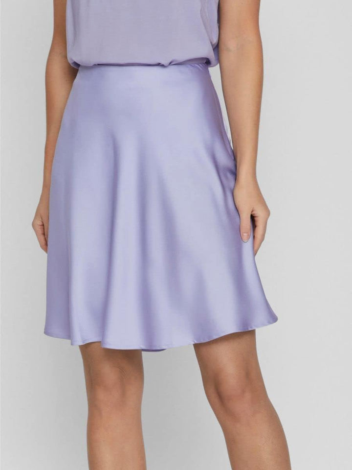 Vila Damen Viellette Hw Short Skirt/Su-Noos Rock 42 Sweet Lavender, 42 Sweet Lavender