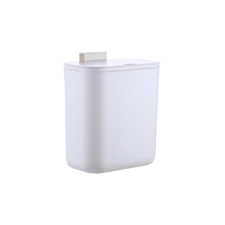 Relaxdays Küchenmülleimer, 9 L, hängender Komposteimer, für Biomüll & Restmüll, Türmüllbehälter, Kun
