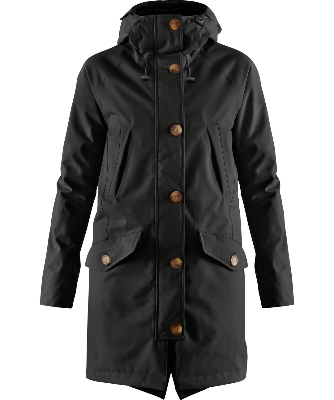 Fjällräven Damen Kiruna Lite Parka W Sport Jacket XS Schwarz, XS Schwarz