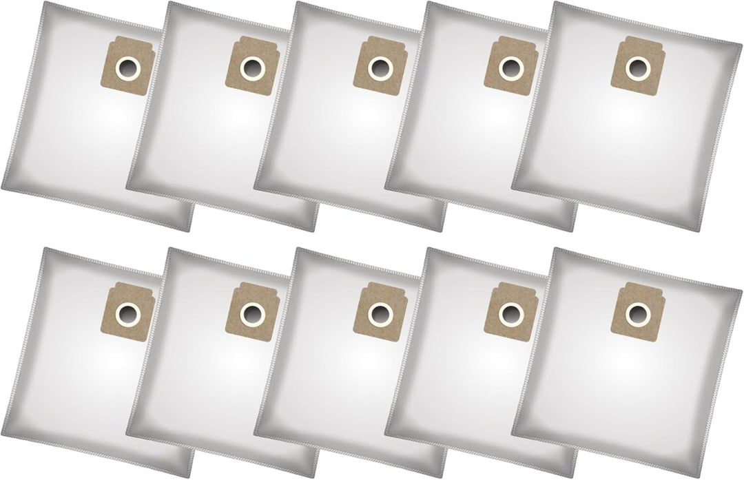 10 x Vlies Staubsaugerbeutel geeignet für/kompatibel zu Kärcher BV 5/1 Bp, DS 5300, T 7/1, T 9/1 wie