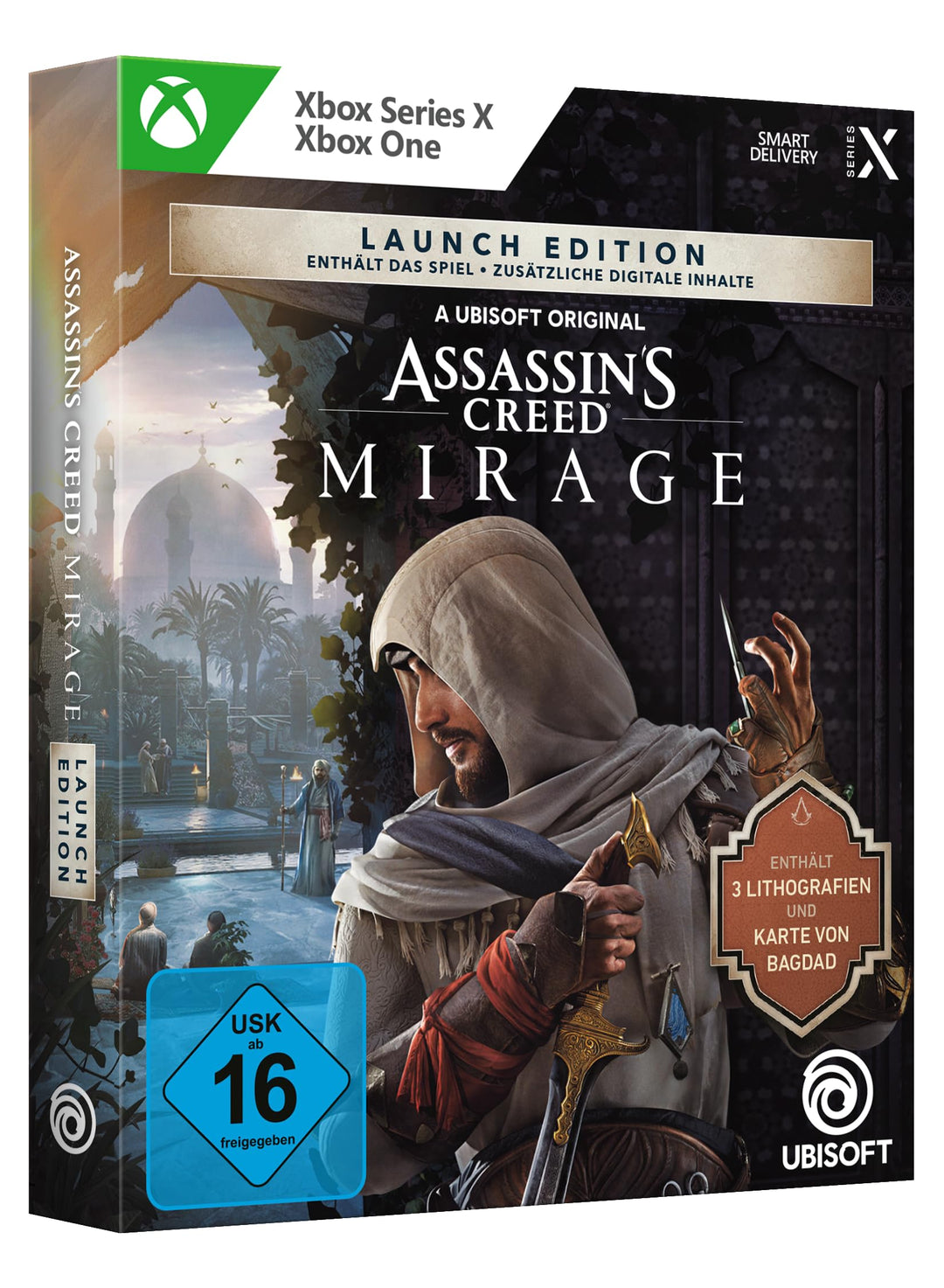 Assassin's Creed Mirage Launch Edition - [Xbox One, Xbox Series X] - Uncut Xbox One Launch, Xbox One