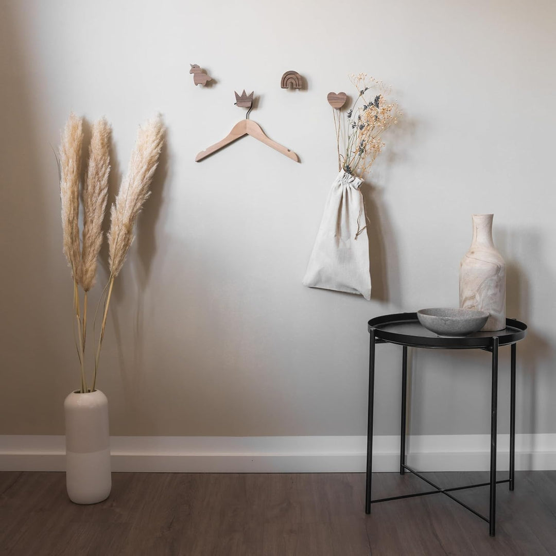 PLT Wandhaken für Kinder aus Holz, Kinder, Kinderzimmer, Regenbogen, Krone, Herz, Einhorn, Deko, Wal