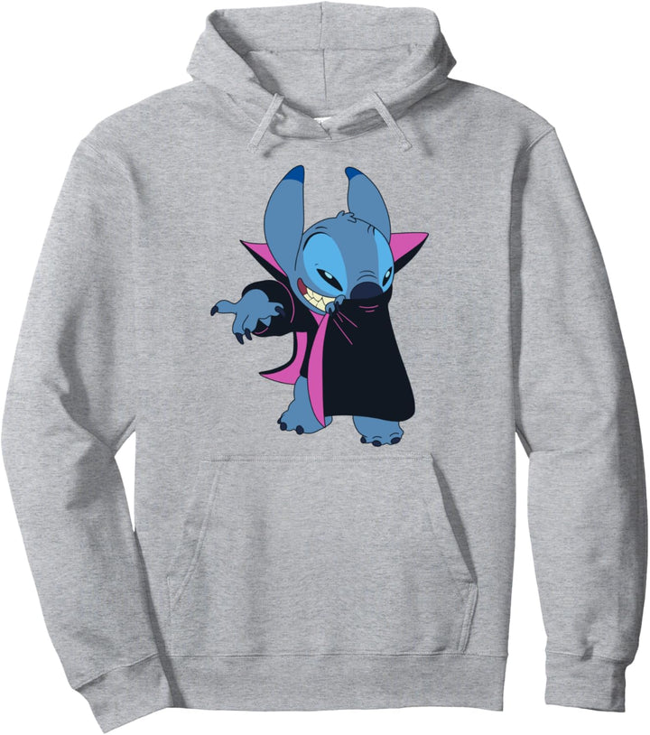 Disney Lilo & Stitch Halloween Stitch Vampire Costume Pullover Hoodie