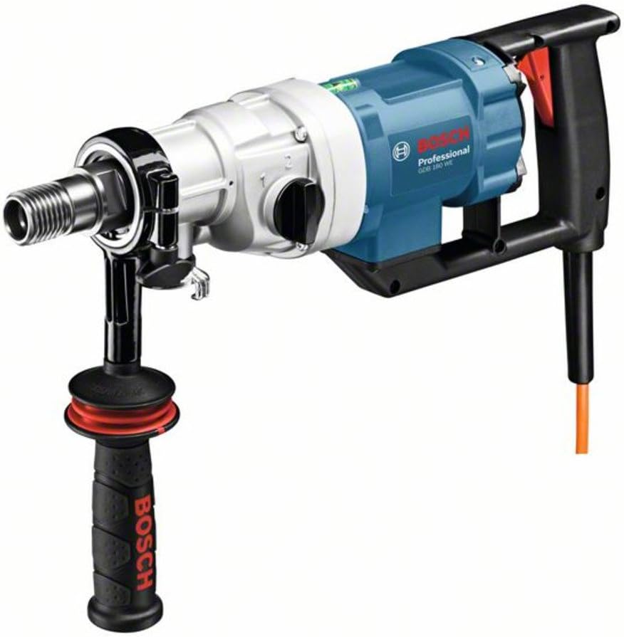 Bosch Professional Nass-Diamantbohrmaschine GDB 180 WE (5,2 kg, 2.000 Watt, 230 Volt, 180 mm Bohrber