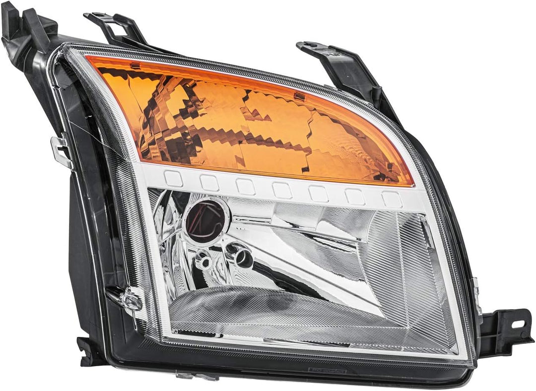 HELLA 1ED 247 026-261 Halogen-Hauptscheinwerfer - rechts - für u.a. Ford Fusion (Ju_) Rechts (Beifah