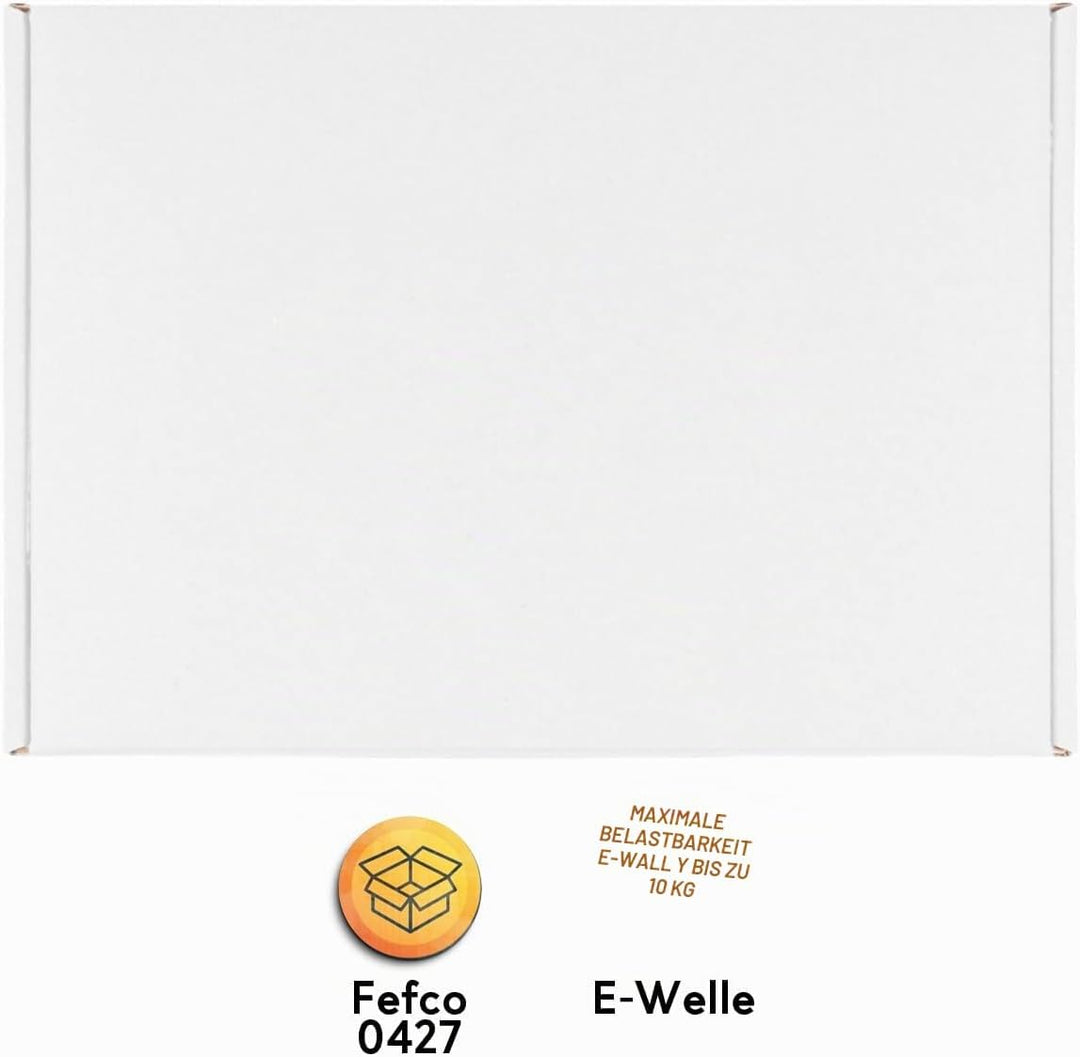 verpacking Grossbriefkartons 230 x 160 x 20 mm Weiss [Grösse und Stückzahl wählbar] DIN A5 GB-1 Gros