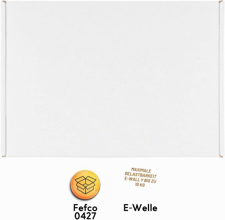 verpacking Grossbriefkartons 230 x 160 x 20 mm Weiss [Grösse und Stückzahl wählbar] DIN A5 GB-1 Gros