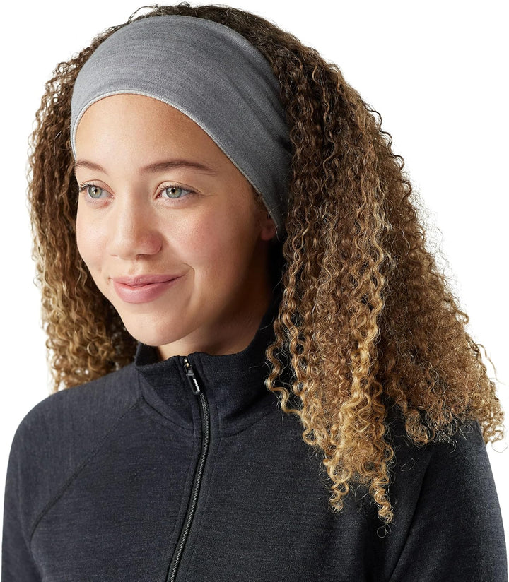 Smartwool NTS Mid 250 Reversible Headband 1 stück (1er Pack) Light Gray Color Shift, 1 stück (1er Pa