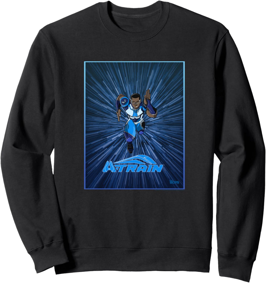 The Boys A-Train Illustration Sweatshirt