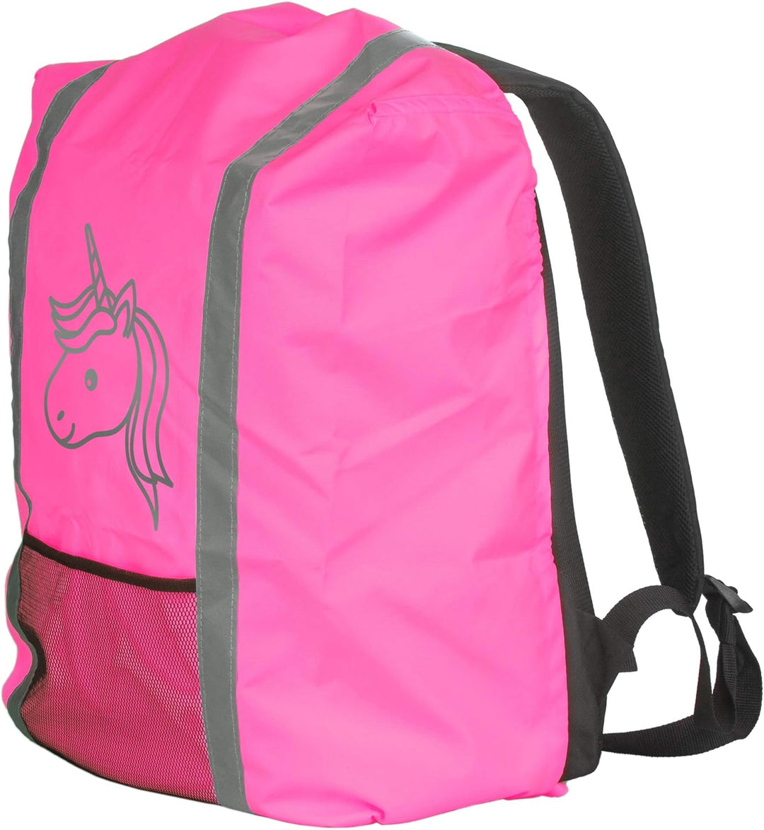EAZY CASE Rucksack Schulranzen Regenschutz, Schutzhülle mit Reflektorstreifen, Regenüberzug, Regensc