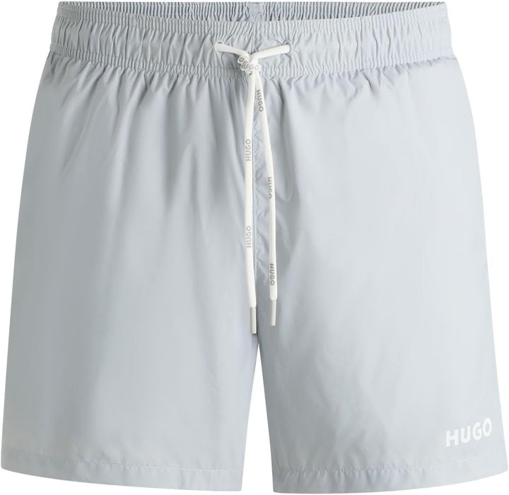 HUGO Herren Haiti Badeshorts aus schnell trocknendem Recycling-Gewebe mit Logo XS 50light/Pastel Gre