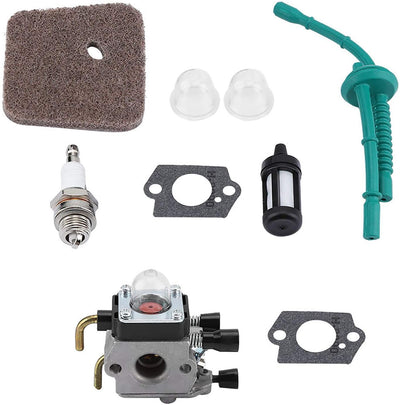 TOPINCN Vergaserset,Vergaser Kit Ersatz für STIHL FS55 FS55R FS55RC KM38 HL45 KM55R Preiswerter Moto