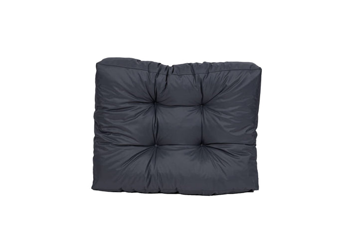 TexDeko® Garden halbes Palettenkissen 60x80x18cm Anthrazit | In- & Outdoor, wasserabweisend, UV-best