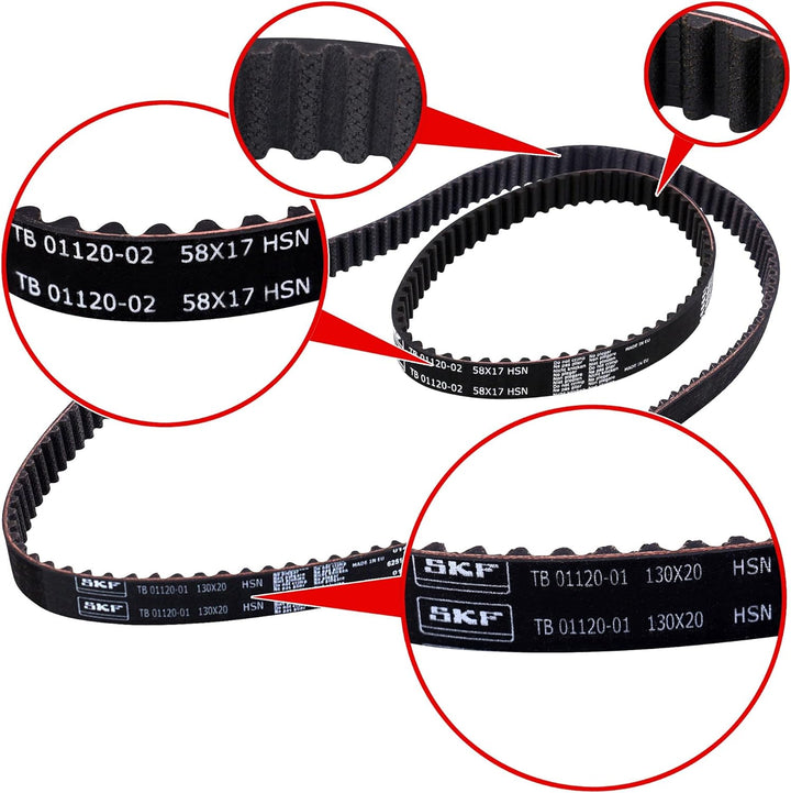 SKF VKMC01121-2 VKMC 01121-2 Spannrollensatz inkl. Wasserpumpe