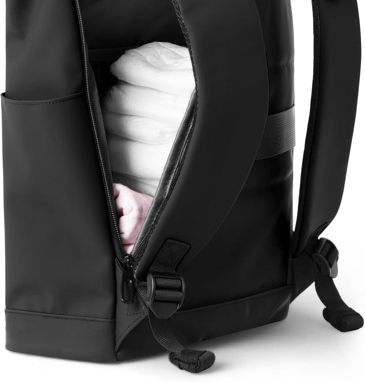 kikka boo CERISE Wickelrucksack, Mommy Bag, Kinderwagenbefestigungen, Grosse Kapazität, Tragbare Wic