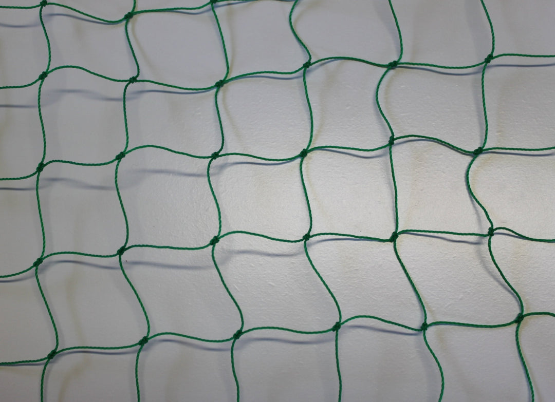 Ballfangnetz - Ballnetz - Netz - grün - Masche 5 cm - Stärke: 1,2 mm - Grösse: 4,00 m x 25 m