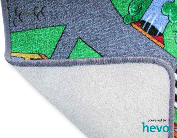 HEVO Stadt Land Fluss Teppich | Kinderteppich | Spielteppich 200x300 cm, 200x300 cm