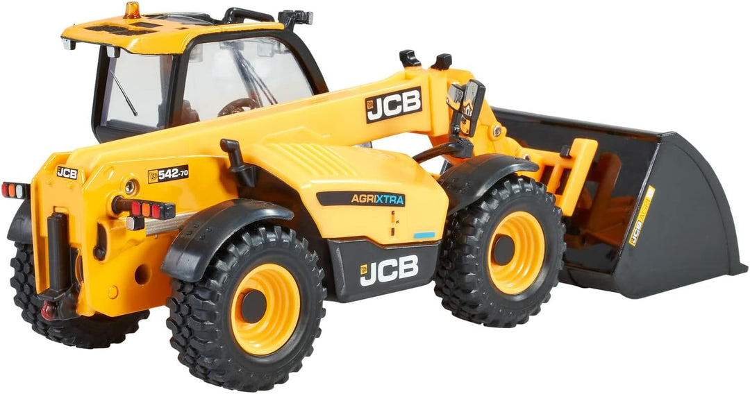 Britains 43325 AGRIXTRA Loadall Bauernhofspielzeug – Teleskopgriff JCB AGRI Truck – Sammelbares Trak