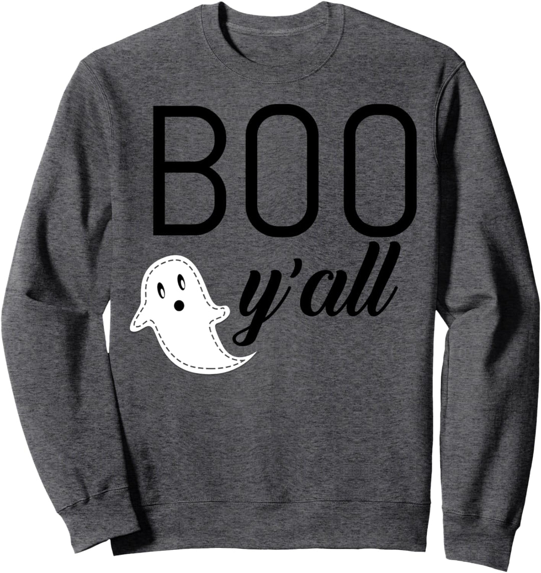 Trendy Boo Y'all Ghost Halloween Sweatshirt