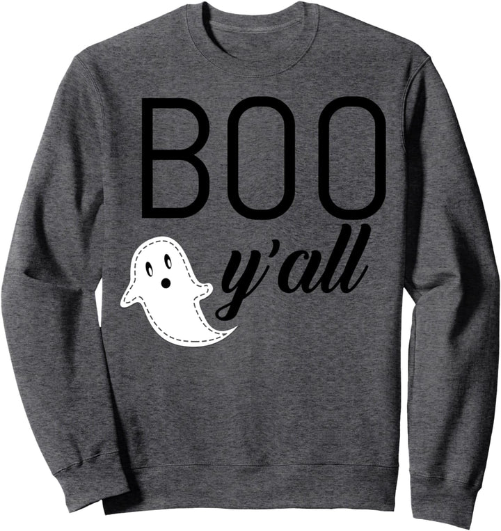 Trendy Boo Y'all Ghost Halloween Sweatshirt