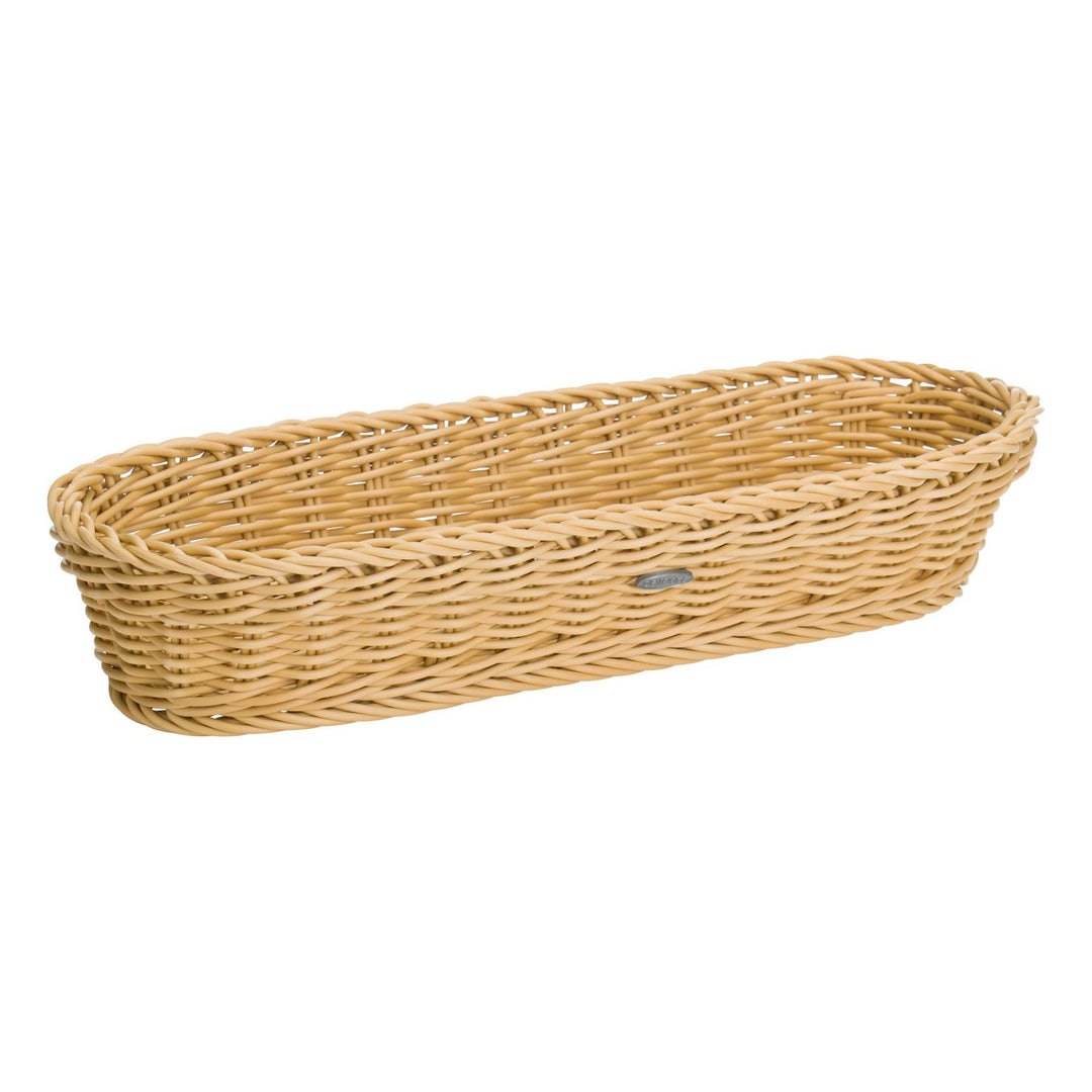 Westmark Mehrzweck-/Baguettekorb, geeignet für Hotel und Gastronomie, Oval, ca. 40 x 16 x8 cm, Synth