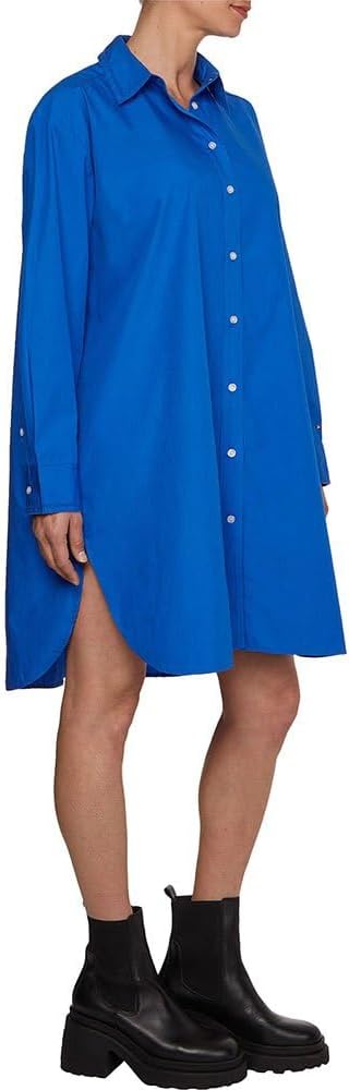 Tommy Hilfiger Damen Hemdkleider 38 Blau (Th Electric Blue), 38 Blau (Th Electric Blue)