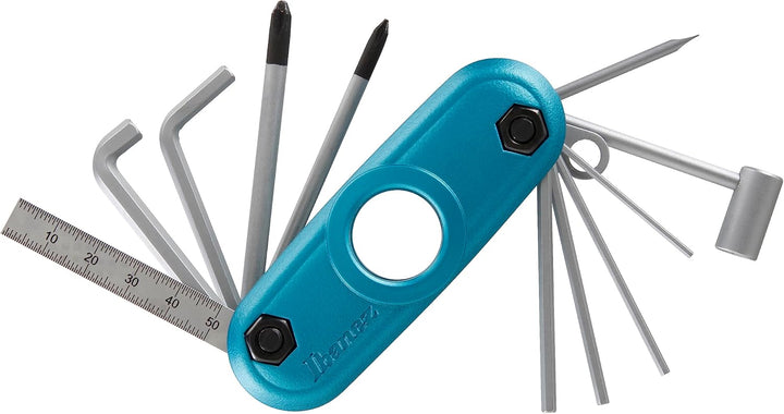 IBANEZ Multi Tool Aqua Blue Matte 11 Tools in 1