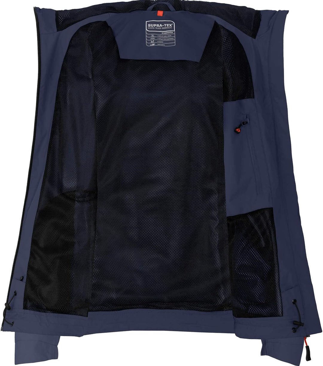 Bergson Damen Regenjacke HELLI - Wanderjacke - Fahrradjacke - Outdoorjacke - wasserdicht - winddicht