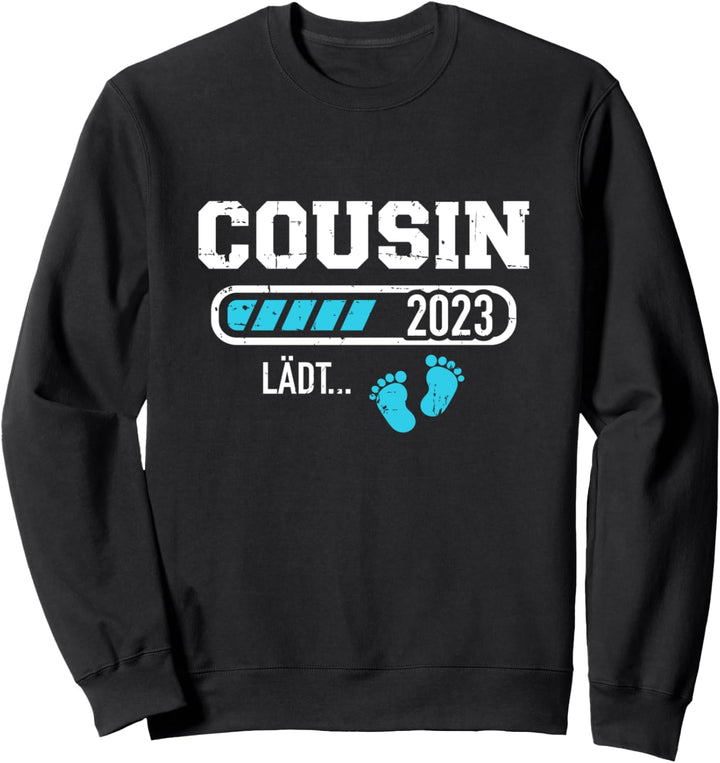 Cousin lädt 2023 Schwangerschaft verkünden Sweatshirt