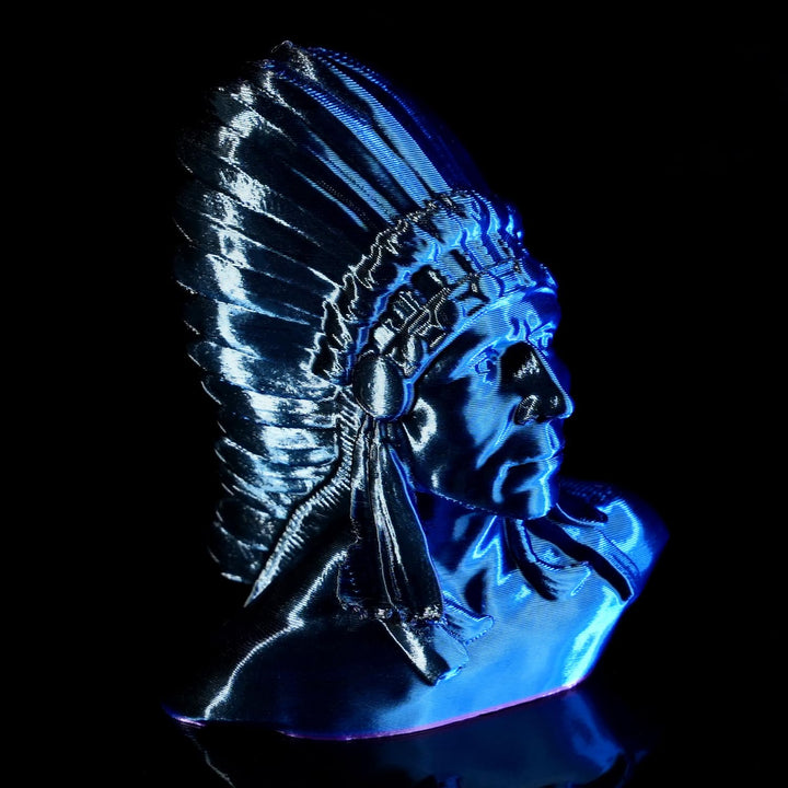 GratKit Tricolor Silk PLA Filament 1,75mm 1kg Spule, Seide Dreifarbiges 3D-Drucker Filament mit +/-0