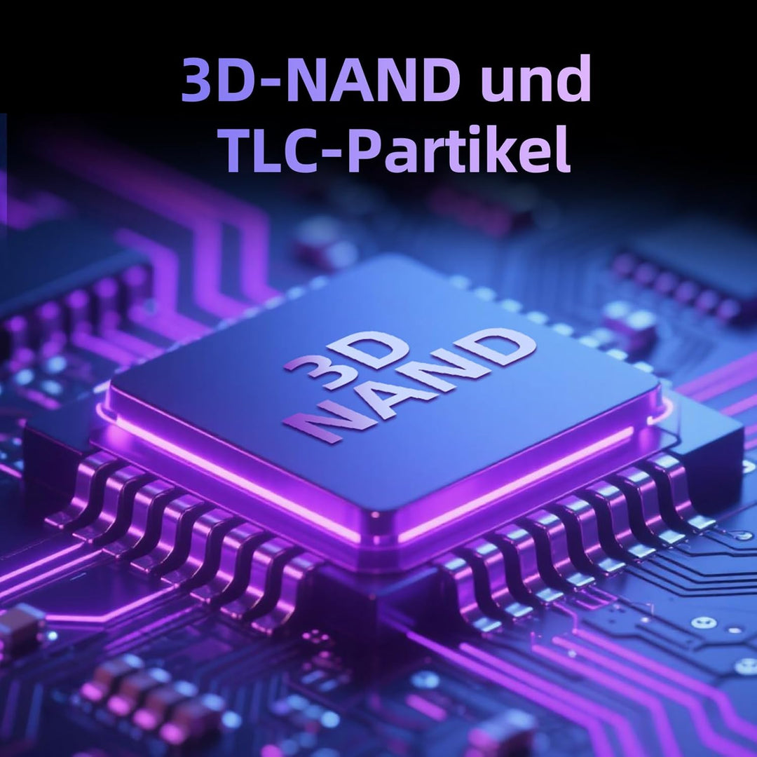 EN600 PRO 512 GB Interne SSD PCle 3.0x4, NVMe M.2 2280, SLC-Cache, 3200 MB/s Lesen, 2800 MB/s Schrei
