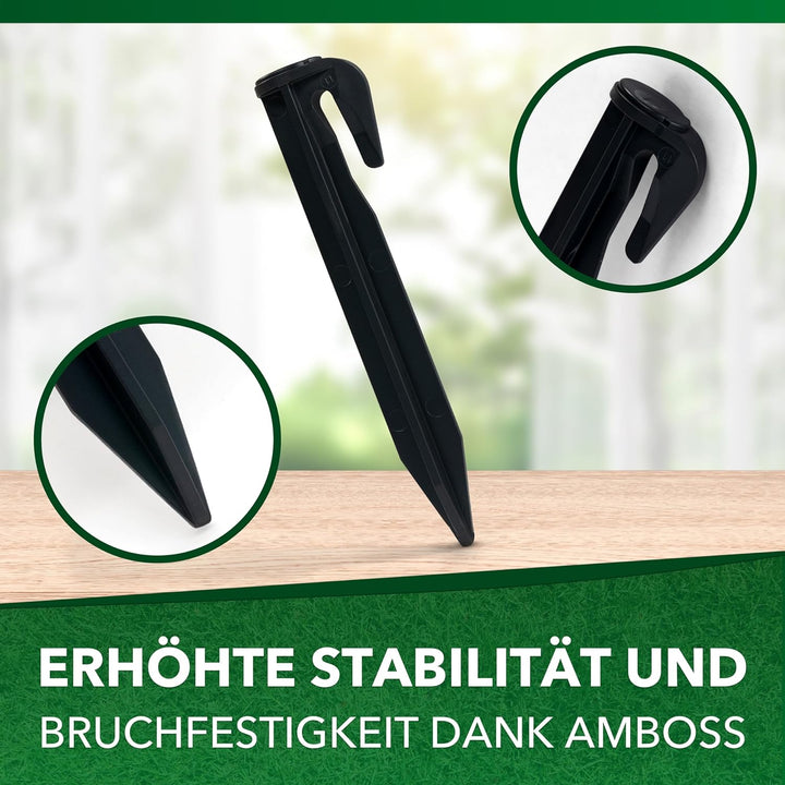 G greengrass tools Haken Erdnägel für Mähroboter Kabel Heringe Draht-Befestigung ERD-Anker - bruchsi