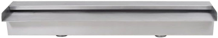 vidaXL Wasserfall Edelstahl 60 cm Wasserspiel Waterfall Kaskade Pool Teich ohne LED/60 cm