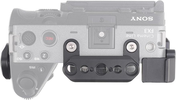 Hersmay FX30 Cage, FX3 Camera Cage Rig für Sony FX3 FX30 Zubehör Schnellwechselplatte für Arca-Swiss