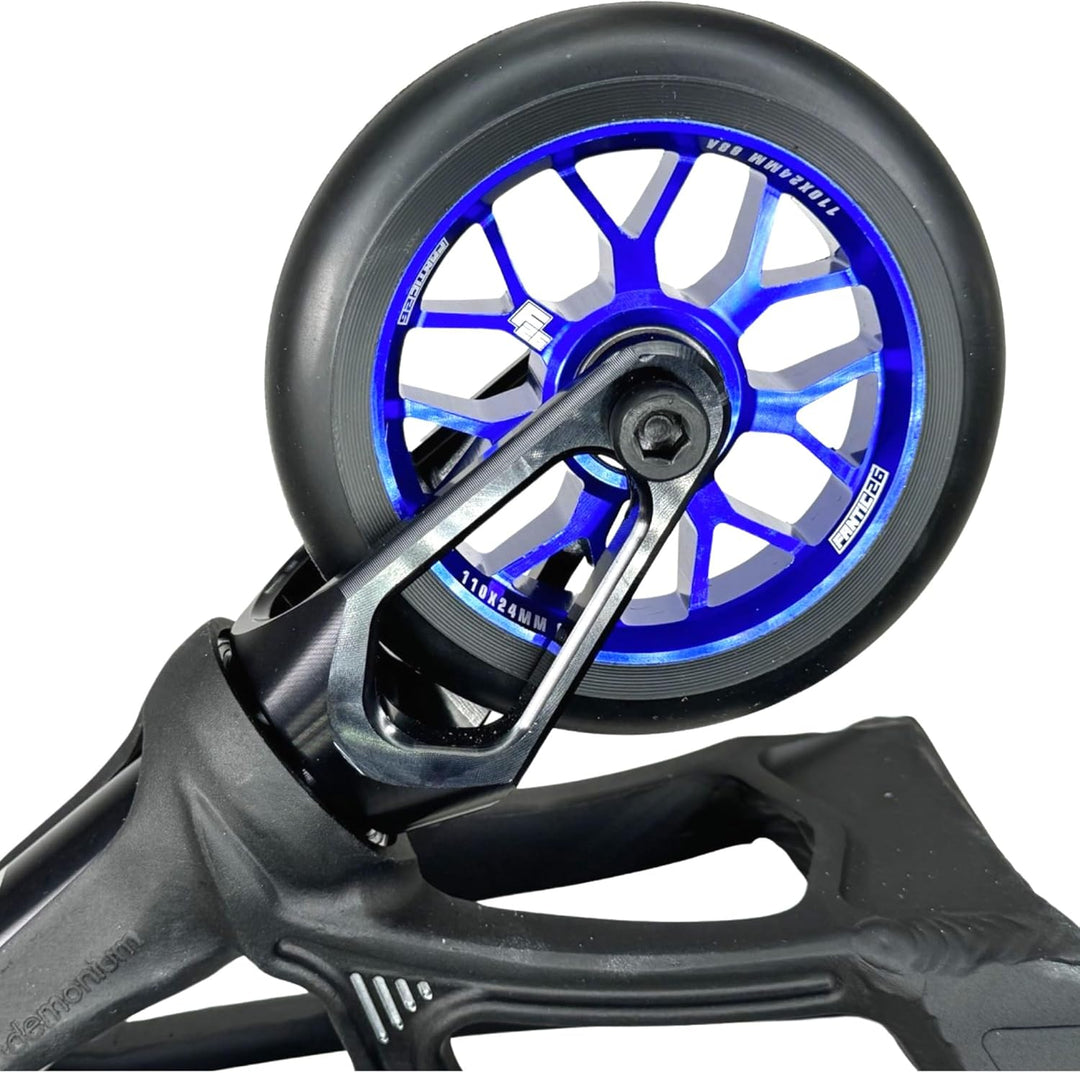 Fantic26 Spy7 Stunt Scooter Rolle I Trick I Tret I Kinder I Roller I Wheel I 110mm I ABEC 11 I Schne