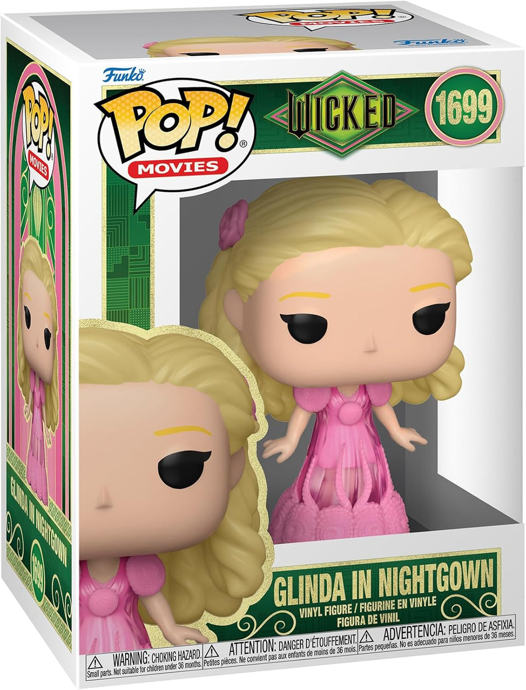 Funko Pop! Movies: Wicked - Glinda in Nightgown - Vinyl-Sammelfigur - Geschenkidee - Offizielle Hand