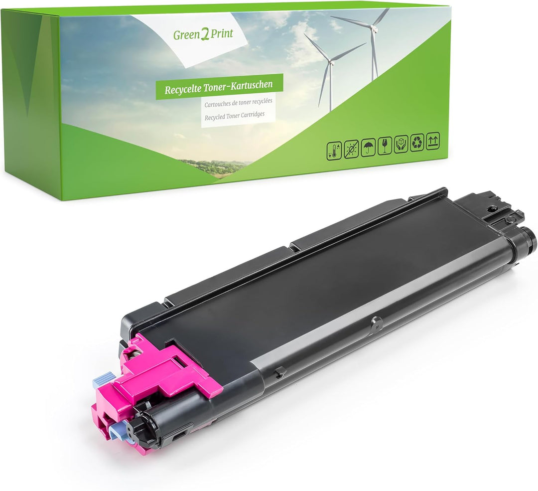 Green2Print Toner Magenta 12000 Seiten ersetzt Kyocera TK-5160M, 1T02NTBNL0 passend für Kyocera ECOS