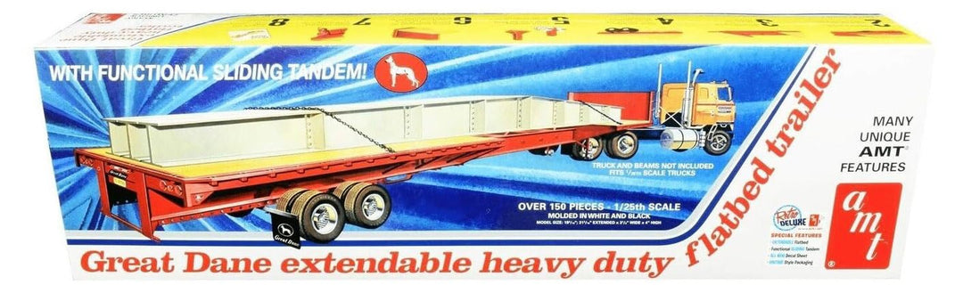 AMT 1/25 Flachbett-Trailer