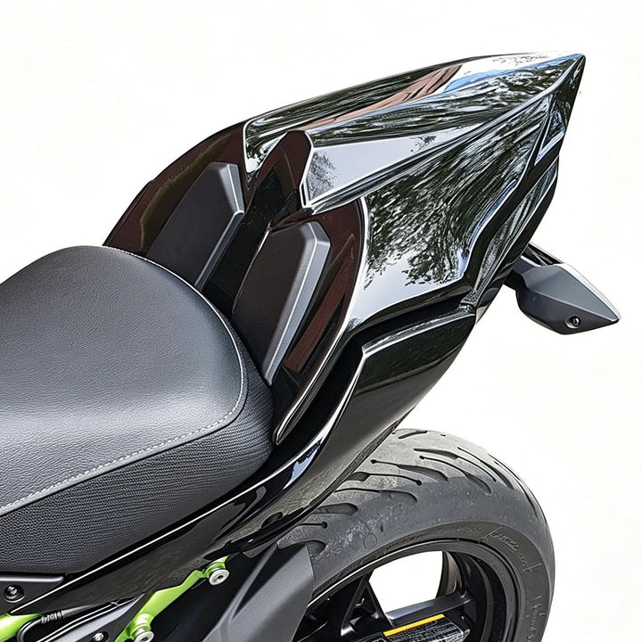 Midimttop Kompatibel mit Ka-wa-sa-ki Ninja650 Z650 Sitz Abdeckung Hinten Sozius Harte Solo Sitz Guge