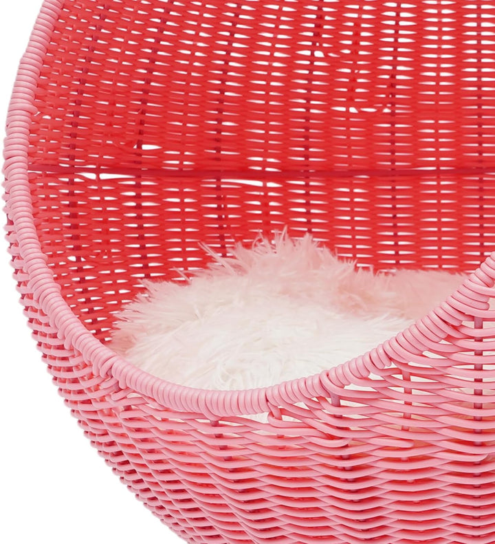 Katzenhängematte, 66cm Katzen Hängematte, Katzen-Schaukel, Katzenstuhl für drinnen, Katzenkorb Kann