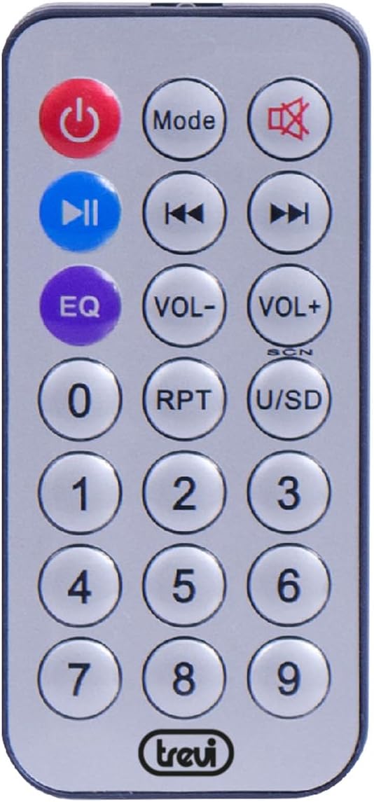 Trevi XFest XF 470 KB, Standlautsprecher, Tragbarer Lautsprecher mit Verstärker 60W, Karaoke-Musikbo