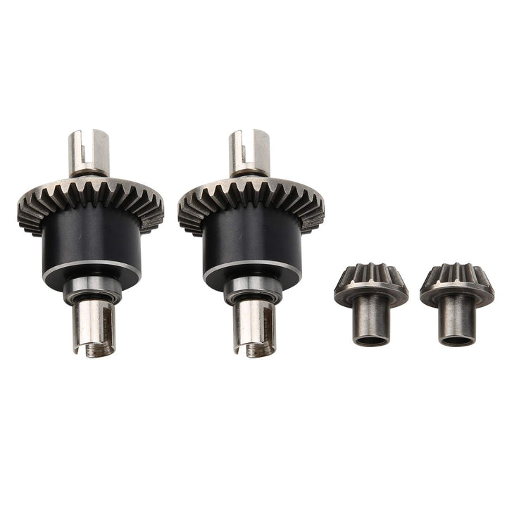 RC Differentialgetriebe, Metall Differentialgetriebe Antriebsrad Radsatz Kompatibel mit WLtoys 14400
