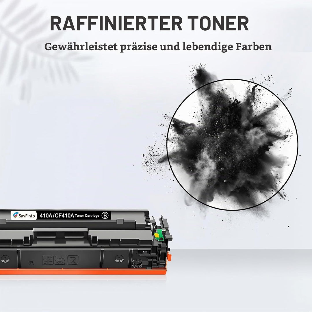 410A Kompatibel für HP 410X CF410A CF410X Druckerkartusche für MFP m477fdw Toner für HP Color LaserJ
