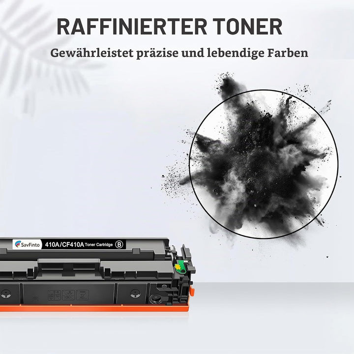 410A Kompatibel für HP 410X CF410A CF410X Druckerkartusche für MFP m477fdw Toner für HP Color LaserJ