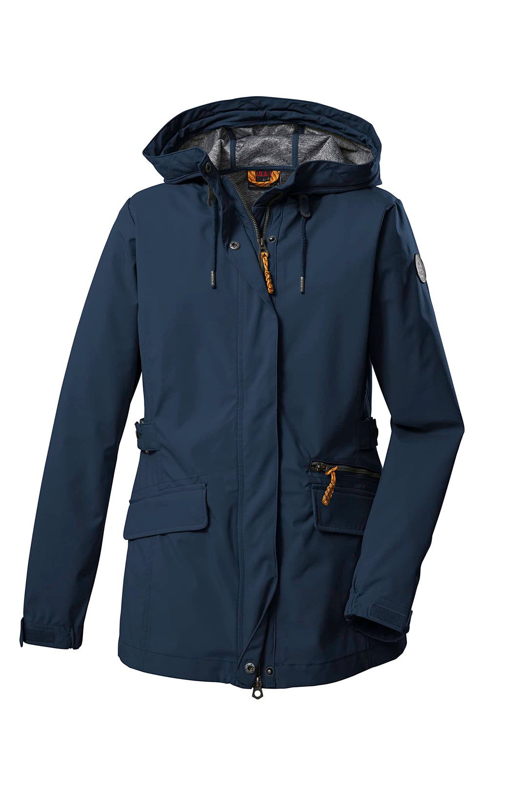 G.I.G.A. DX Damen Gs 96 Wmn Sftshll Jckt Softshelljacke/Outdoorjacke mit Kapuze 44 dunkelnavy, 44 du
